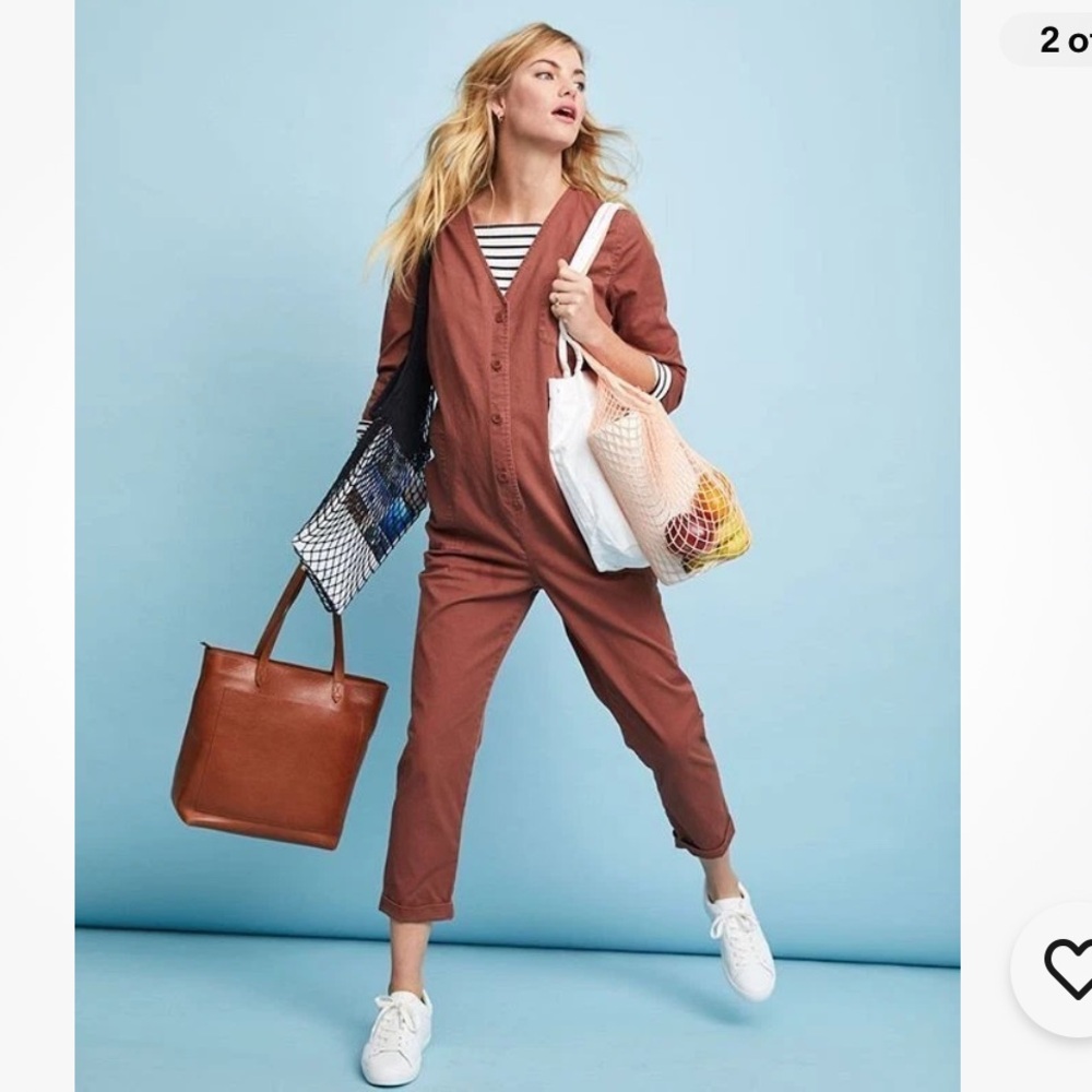Hatch brown/red Jumpsuit - size 1
